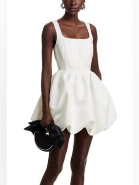 NWT Aqua Corset Bubble Mini Dress